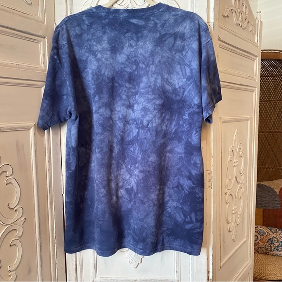 The Mountain Horse Feather Mane Blue Tie Dye T-Shirt L Marcia Baldwin - Picture 2 of 7